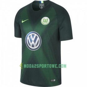 Koszulka VfL Wolfsburg Wyjazdowe Stroje Piłkarskie 2018/19 Krótki Rękaw